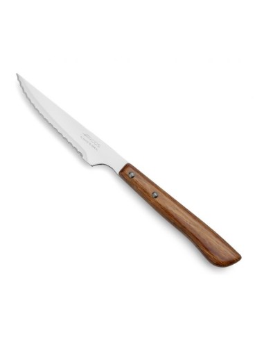 Cuchillo Chuletero de Madera de Haya comprimida perlado 105mm